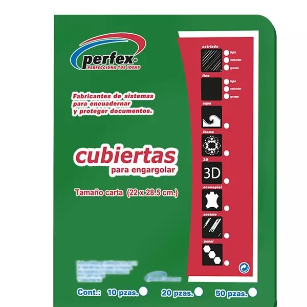 CUBIERTA CTA. LISA BIPOL VERDE OBSCURO 14P. 25JUEGOS